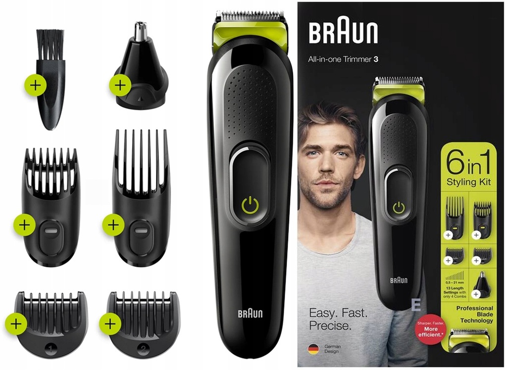 Trymer Maszynka Braun MGK 3221 do brody włosów - 9107249273 - oficjalne ...