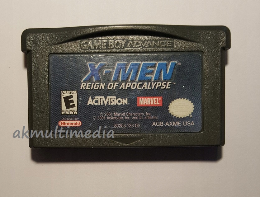 X-MEN Reign of Apocalypse Game Boy Advance