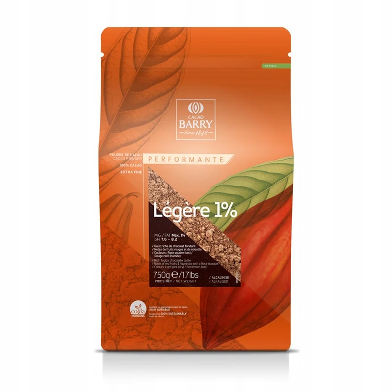 Cacao Barry Kakao Légére Legare 750g