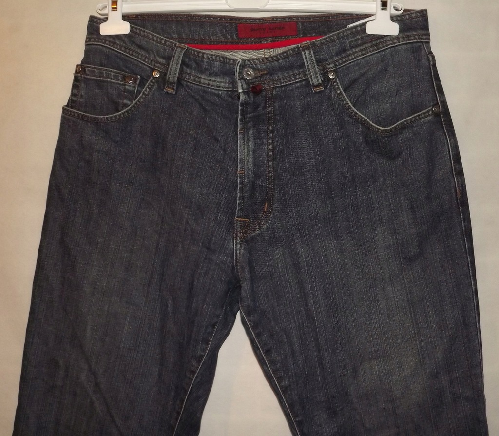 PIERRE CARDIN__MĘSKIE SPODNIE JEANSOWE W36 L32