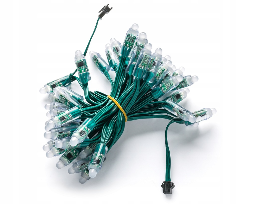 Diody LED RGB WS2811 IP68 50Led/5m 12V arduino