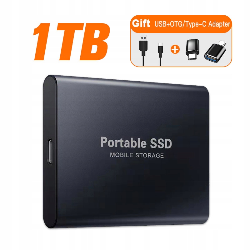 1TB external hard drive Portable SSD 1TB External