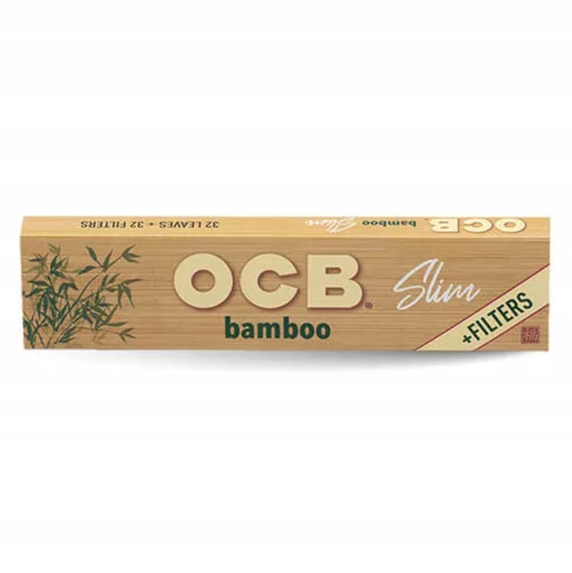 Bibułki OCB Bamboo King Size Slim + Filterki
