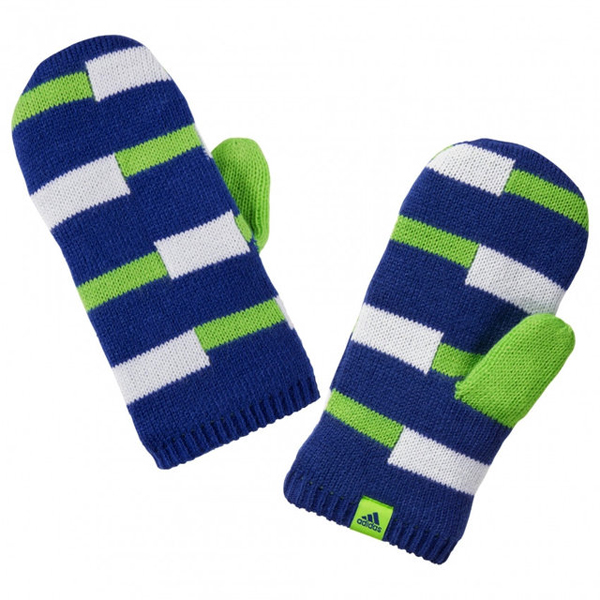 Jednopalczaste Rękawiczki Zimowe Adidas Stripy S