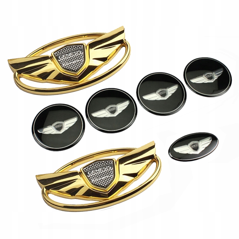 EMBLEMAT ZNACZEK Hyundai Genesis-Złoty - 15136240309 - oficjalne ...