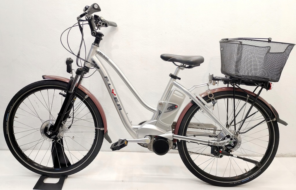 ROWER ELEKTRYCZNY DAMSKI FLYER KOŁA 26 ROZ. S 12234072873 oficjalne