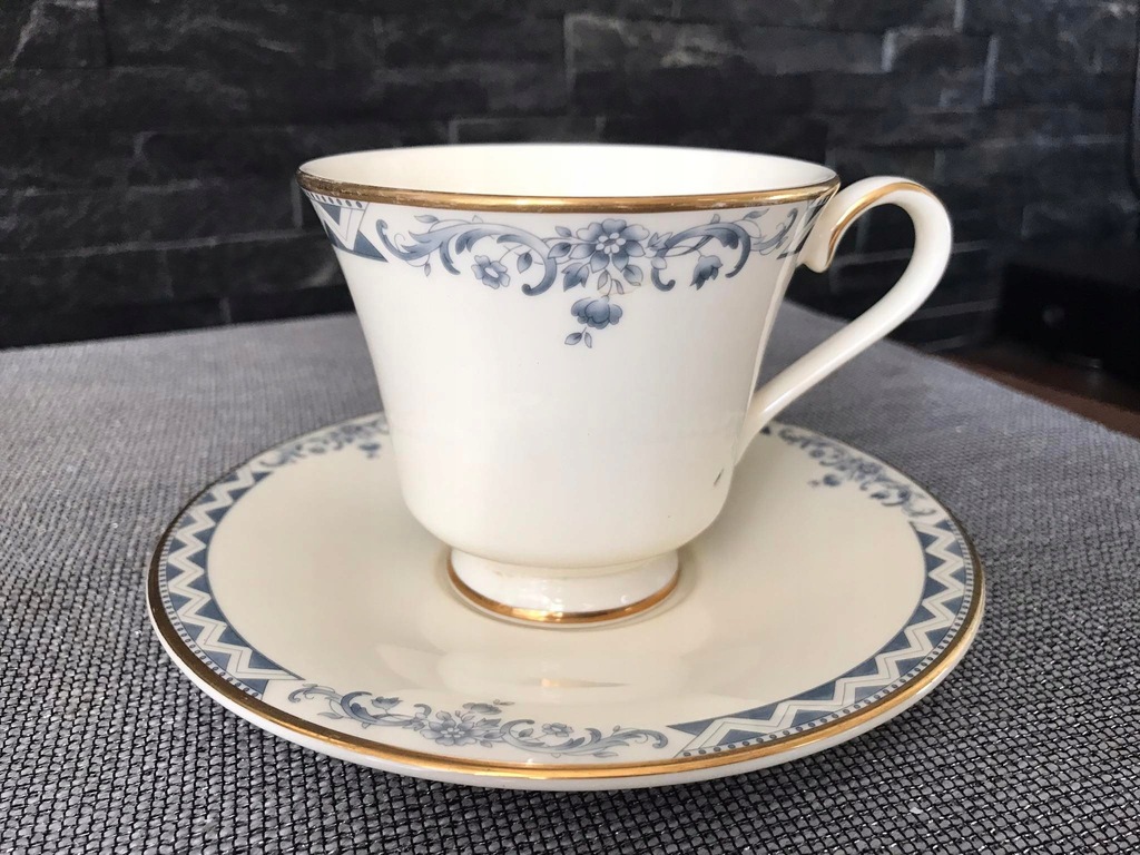 Filiżanka talerz porcelana Royal Doulton Josephine