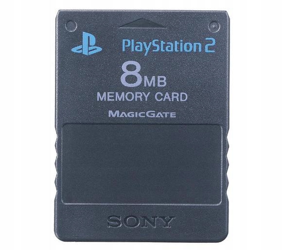 PS2 KARTA PAMIĘCI 8MB CZARNA