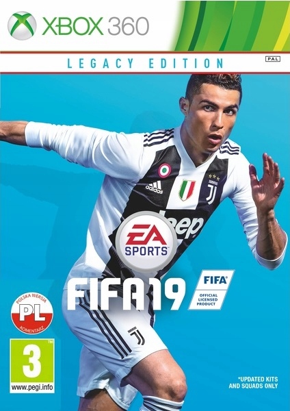 FIFA 19 PL XBOX 360 EDYCJA LEGACY RONALDO NOWA