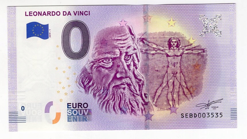 Włochy 0 Euro 2019 Leonardo da Vinci