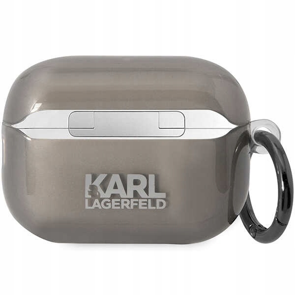 Etui Karl Lagerfeld KKLAP2HNIKTCK na AirPods Pro 2 cover - czarne Ikonik Et