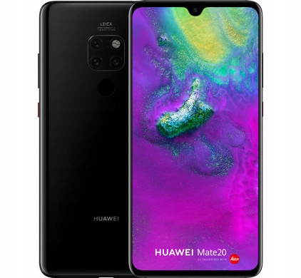 HUAWEI Mate 20 4/128GB DS aparat Leica/ Czarny !!