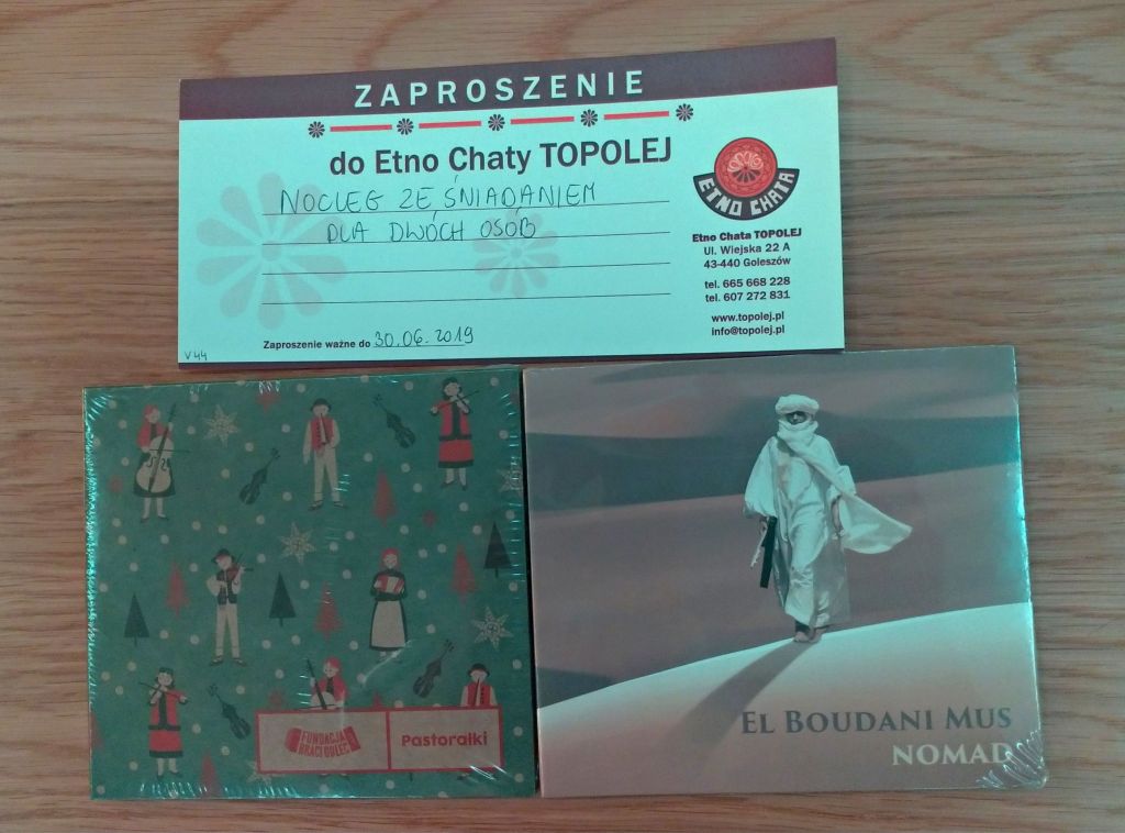 Voucher + płyty od Etno-Chaty