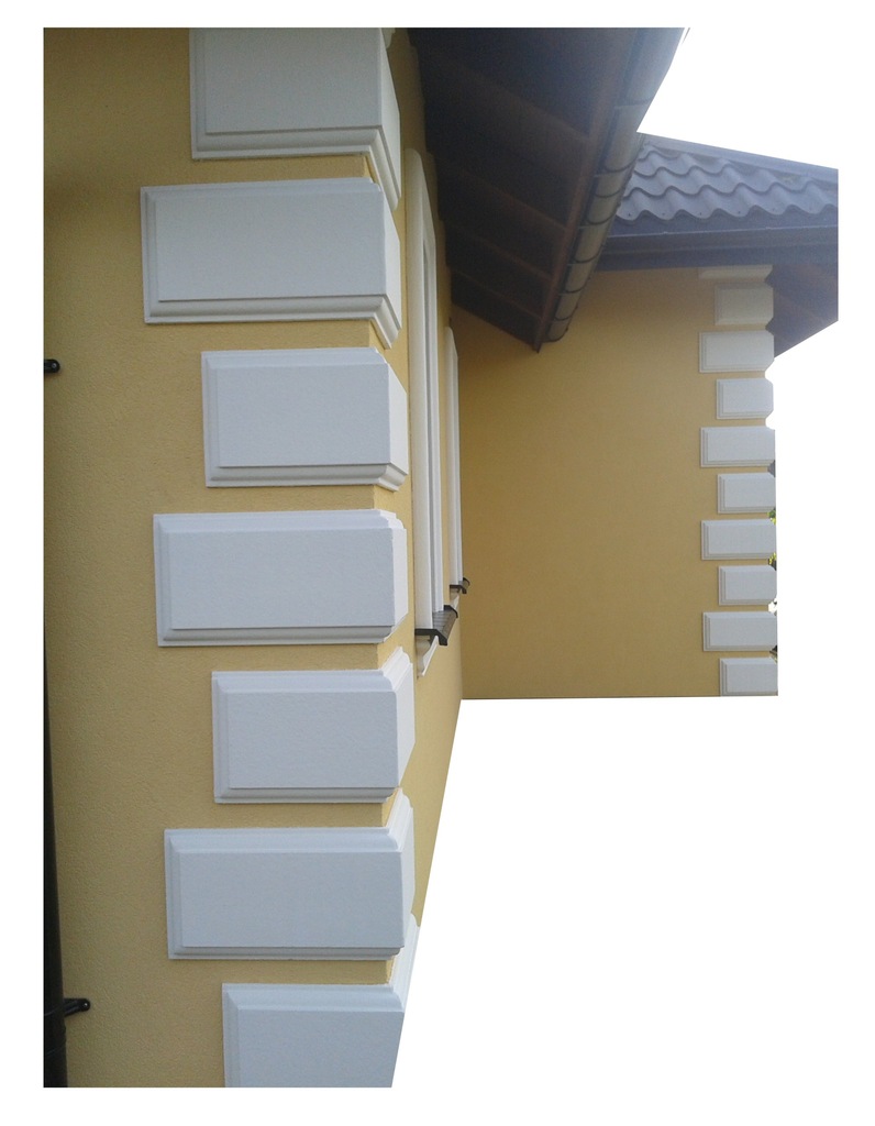 sztukateria styropianowa, listwy elewacyjne, bonie