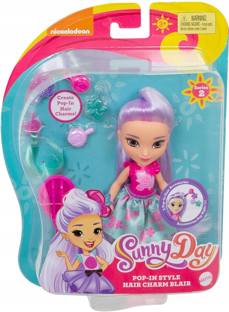 Sunny Day Lalka do stylizacji HAIR CHARMS BLAIR