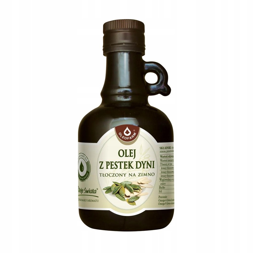 Oleofarm olej z pestek dyni tłoczon na zimno 250ml