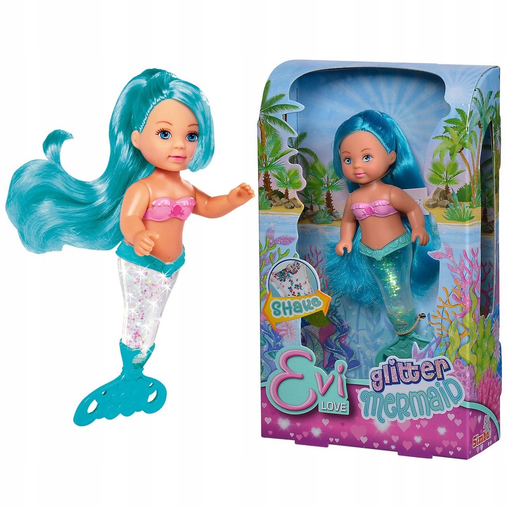 Купить КУКЛА СИМБА ЭВИ БЛЕСТКАЯ РУСАЛКА СИНЯЯ КУКЛА: отзывы, фото и ...