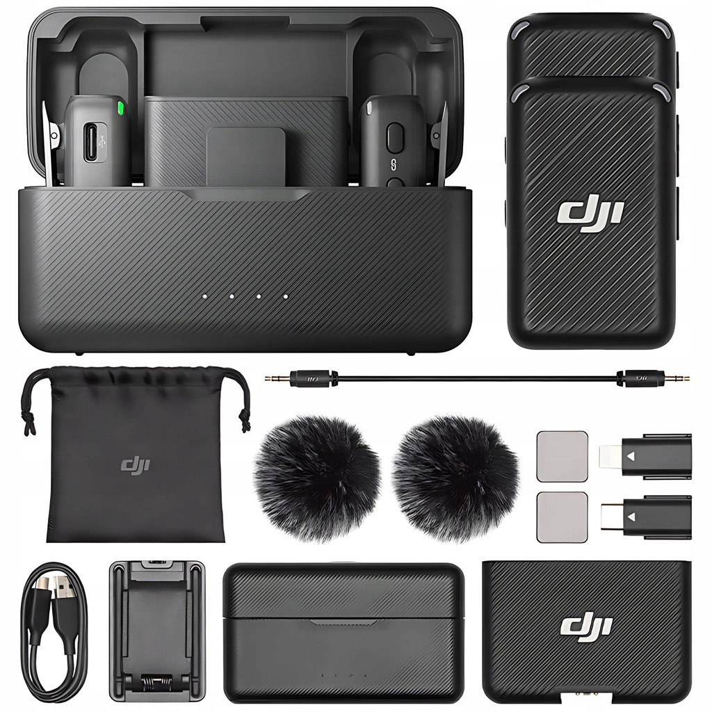 OUTLET Bezprzewodowy System Transmisji Audio TX + RX Mikrofon DJI Mic