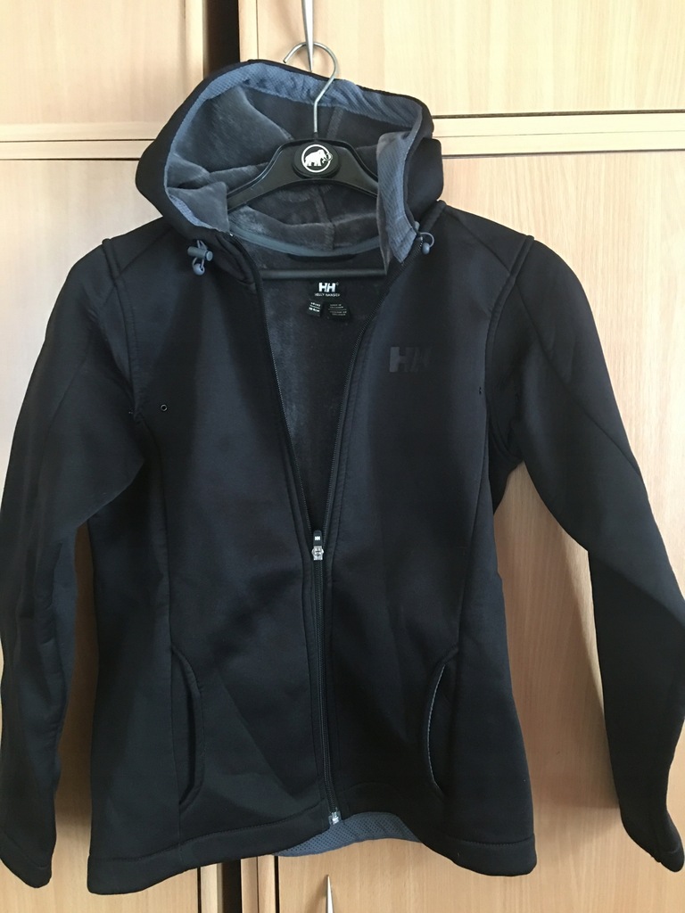 Helly Hansen S 36 14 lat bluza czarna pianka polar