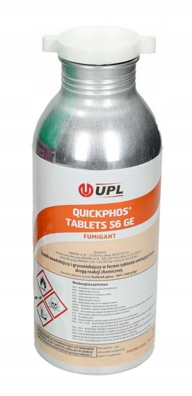QUICKPHOS Tablets 56 GE, 1 kg, UPL, fosforek glinu,