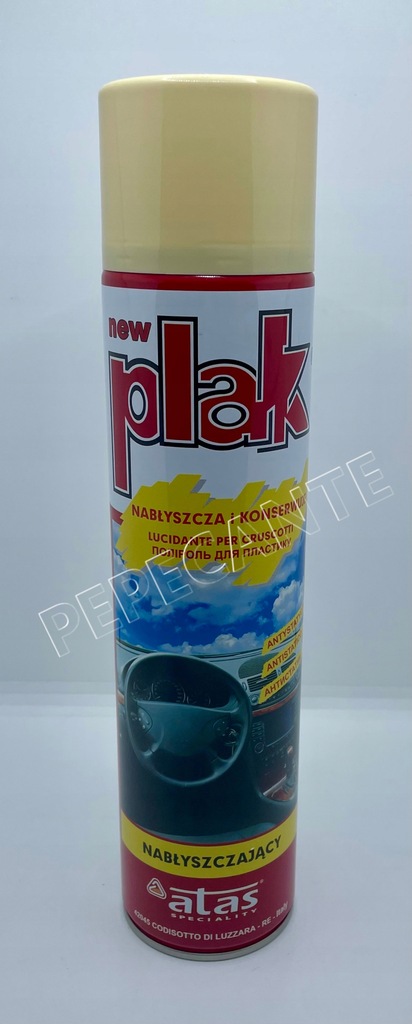 PLAK do kokpitu „Nabłyszcza i konserwuje” WANILIA 600ml