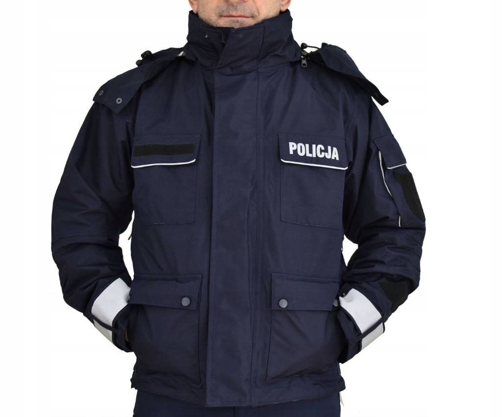 Kurtka zimowa Policji - Używana