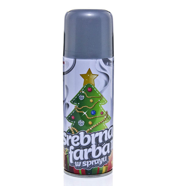 Srebrna farba - spray 250ml