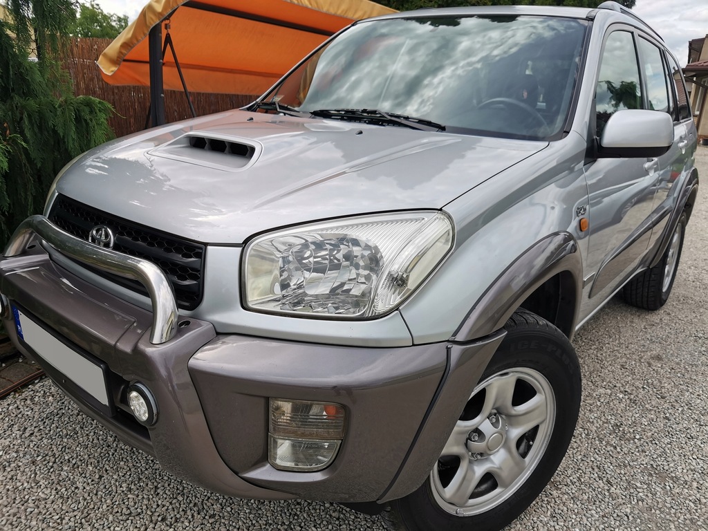TOYOTA RAV-4 2.0 DIESEL 4X4 KLIMATYZACJA BEZWYPADK - 12568172647 ...