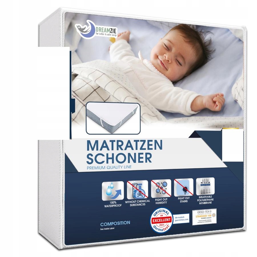 Ochraniacz Na Materac 70x160 cm Wodoodporny