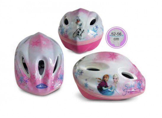 Kask rowerowy dziecięcy DISNEY KRAINA LODU 52-56cm