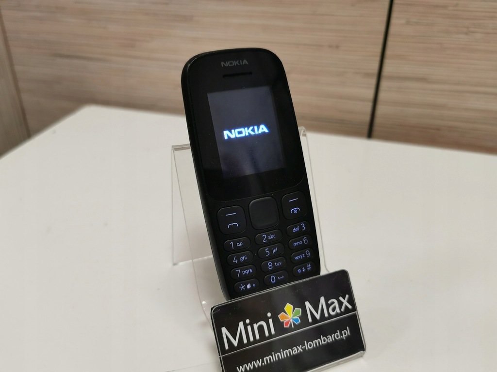 Telefon komórkowy Nokia 105 (uszkodzone SIM1) (HB)