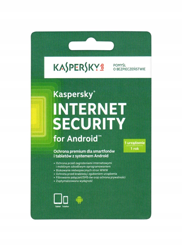 KASPERSKY INTERNET SECURITY FOR ANDROID (1LL)
