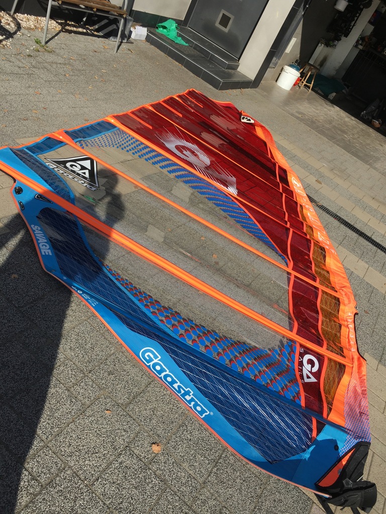 żagiel Gaastra Savage 8.6m2, kompletny zestaw