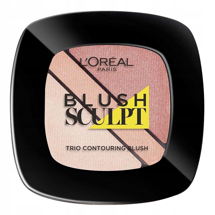 LOREAL BLUSH SCULPT POTRÓJNY RÓŻ 101 SAND AMBRE