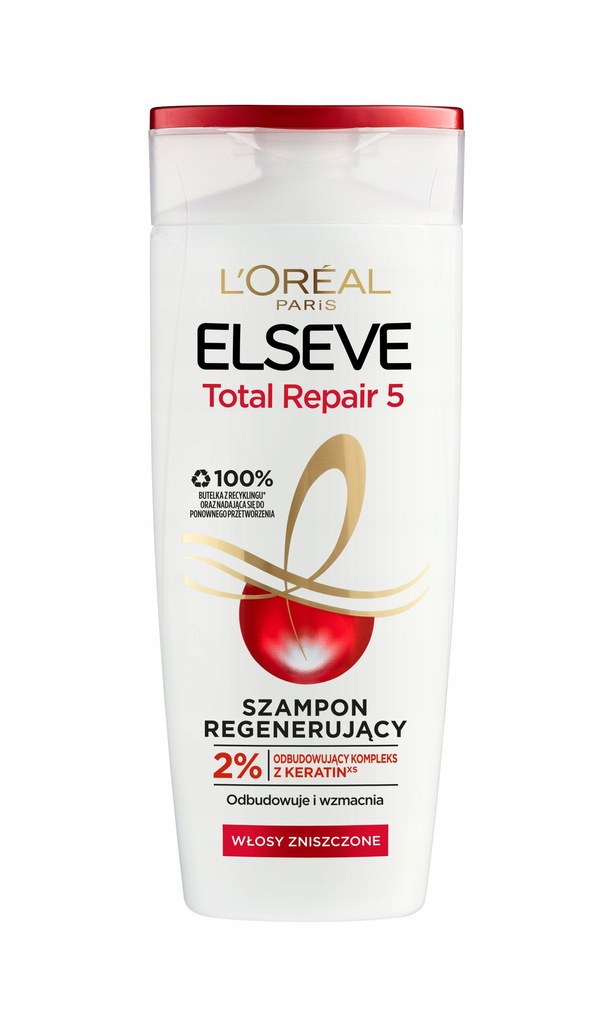LOREAL ELSEVE TOTAL REPAIR 5 szampon regenerujący włosy zniszczone 500 ml