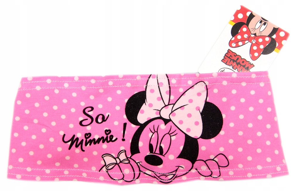 Minnie Mouse Szeroka opaska na głowę Disney uniw.