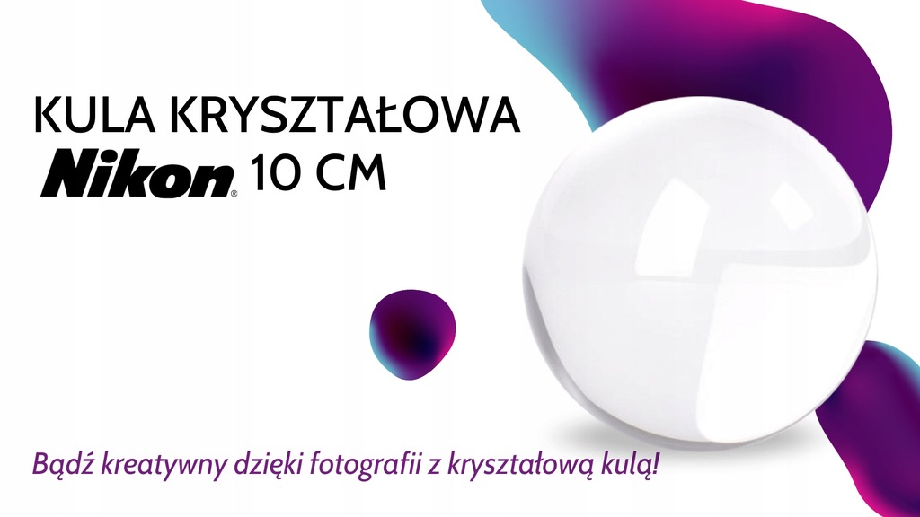Купить Стеклянный шар NIKON 10 см, рефракционная фотография: отзывы, фото, характеристики в интерне-магазине Aredi.ru