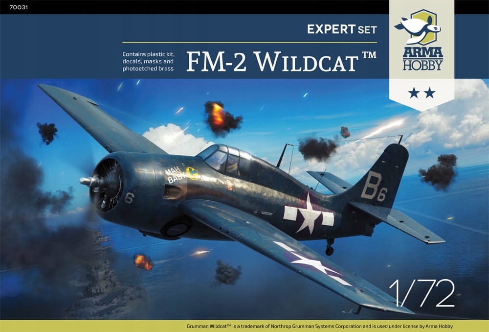 Купить ARMA HOBBY 70031 — 1:72 FM-2 Wildcat — экспертный набор: отзывы, фото, характеристики в интерне-магазине Aredi.ru