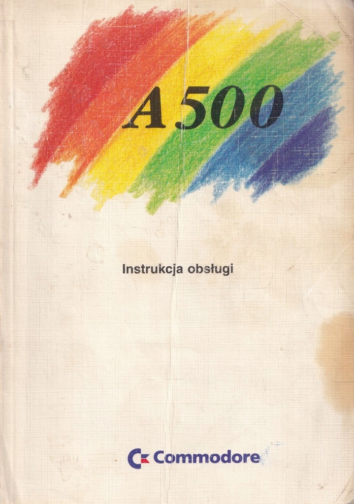 A500 Instrukcja obsługi. Commodore