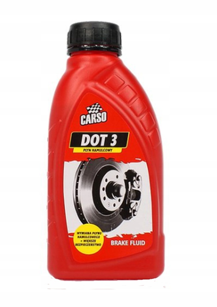 CARSO K2 DOT 3 0,5L DOT3 PŁYN HAMULCOWY 500ML