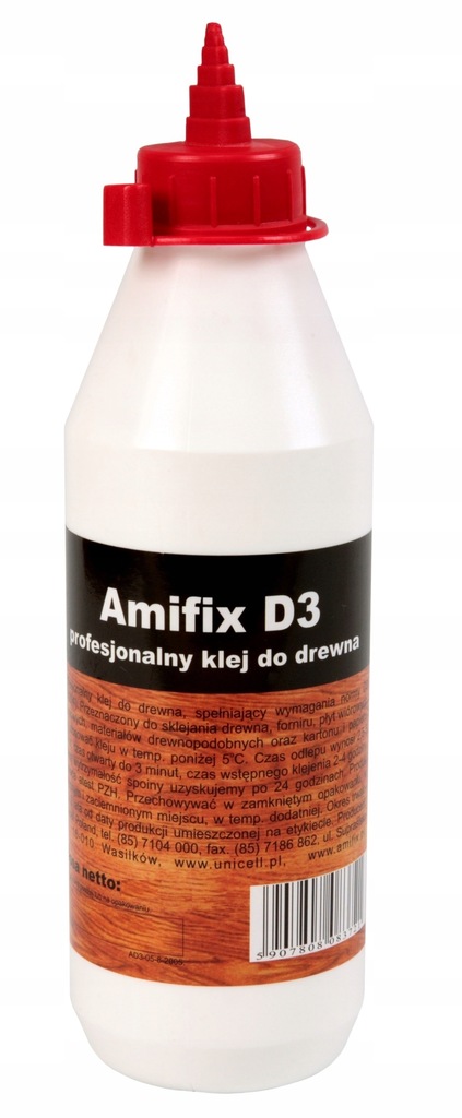 KLEJ DO DREWNA AMIFIX D3 250G UNIWERSALNY