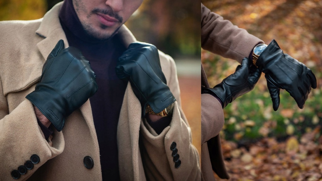 Купить BETLEWSKI Мужские кожаные утепленные перчатки М: отзывы, фото, характеристики в интерне-магазине Aredi.ru