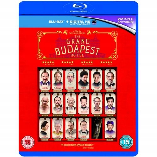 THE GRAND BUDAPEST HOTEL BLU-RAY LEKTOR PL OD RĘKI