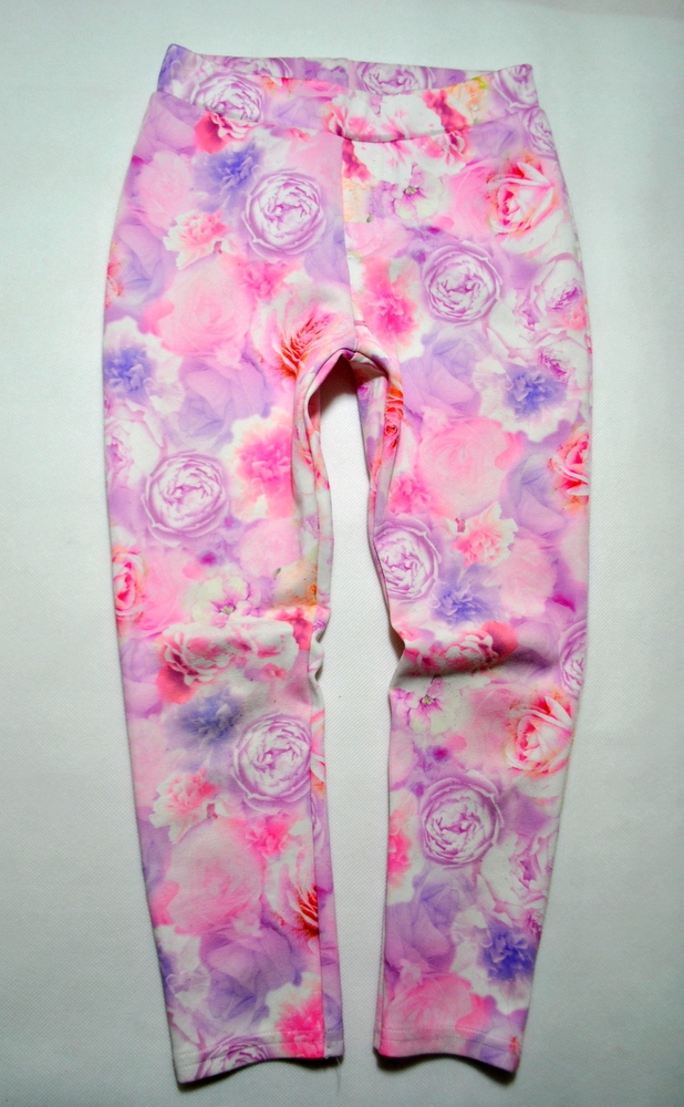 GEORGE_ LEGGINSY pastel KWIATY floral_ 122