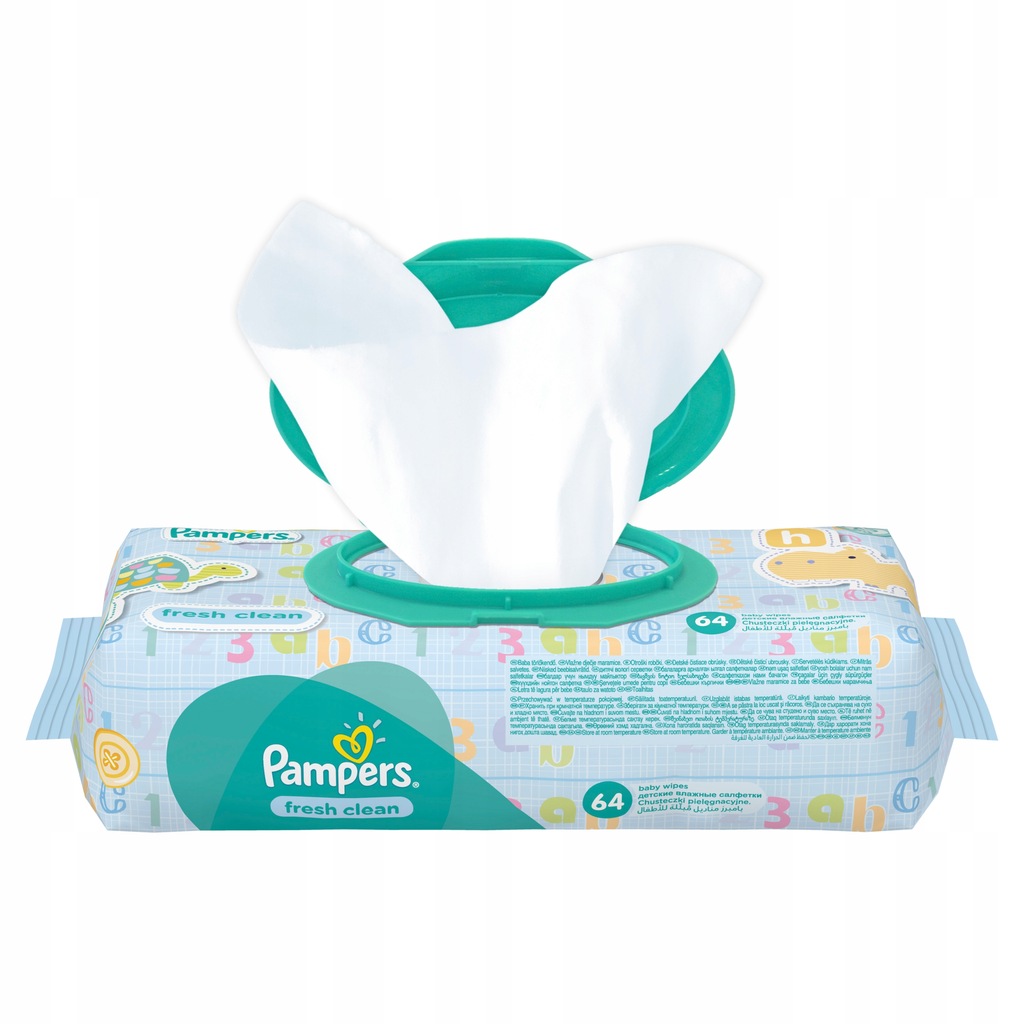 Купить Зажим для салфеток Pampers Fresh Clean 12 x 64 – 768: отзывы, фото, характеристики в интерне-магазине Aredi.ru