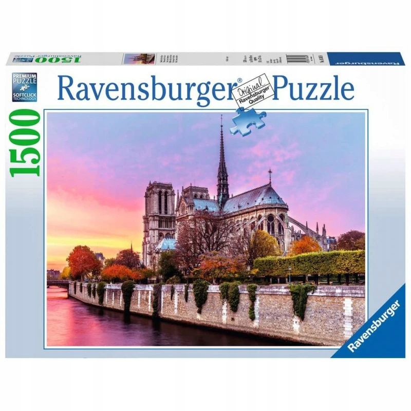 Puzzle 1500 elementów Katedra Notre Dame