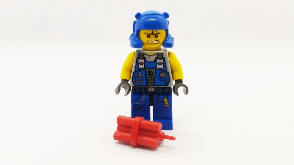 Figurka Lego Power Miners Rex pm010 + dodatki