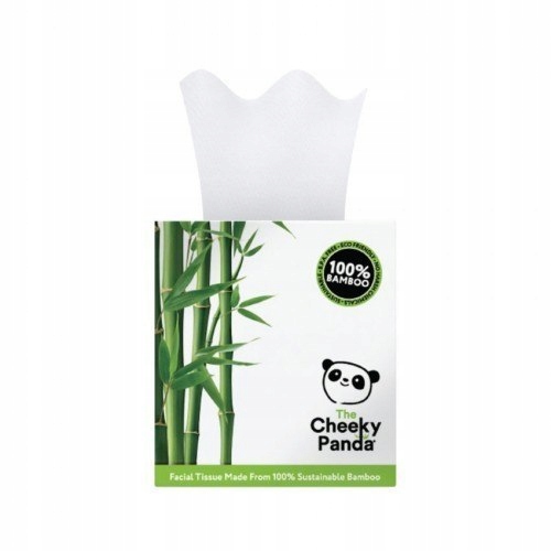 THE CHEEKY PANDA 100% Bambusowe Chusteczki do twar
