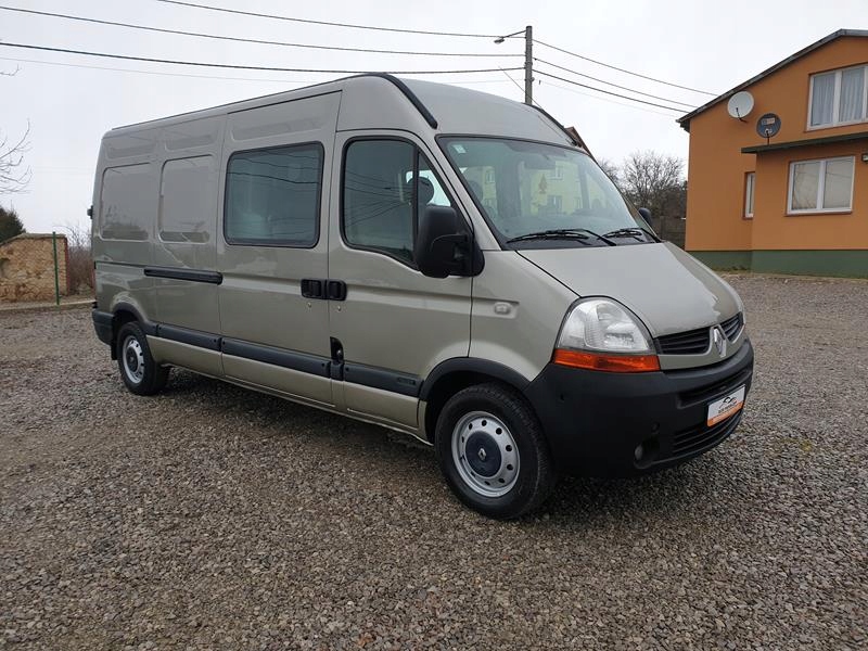 Renault Master 2.5 DCI 150 KM Brygadowy 6 osób