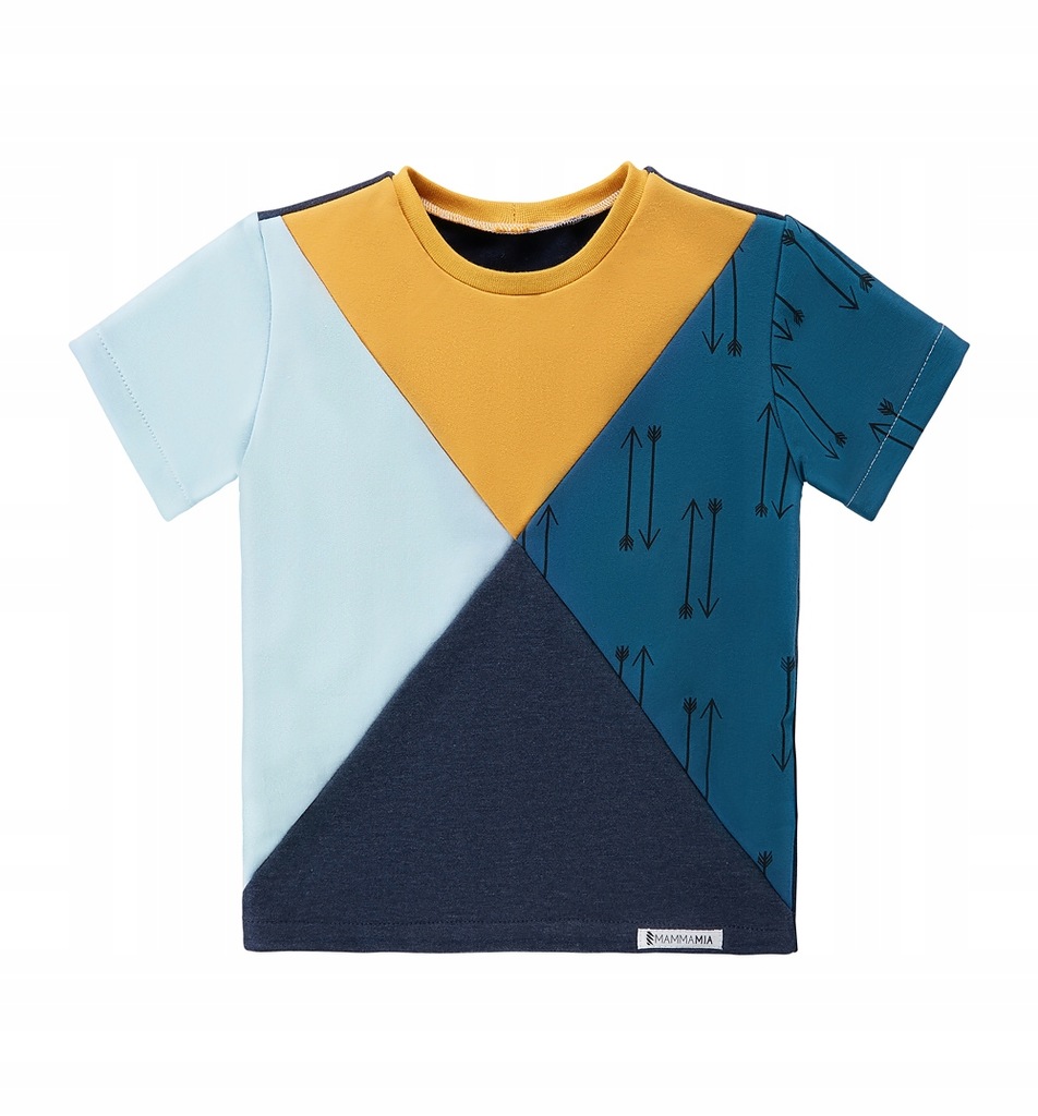 TuSzyte | Bawełniany t-shirt niebieski PL R.110